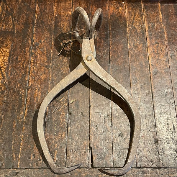 Ice Block Tongs Etsy