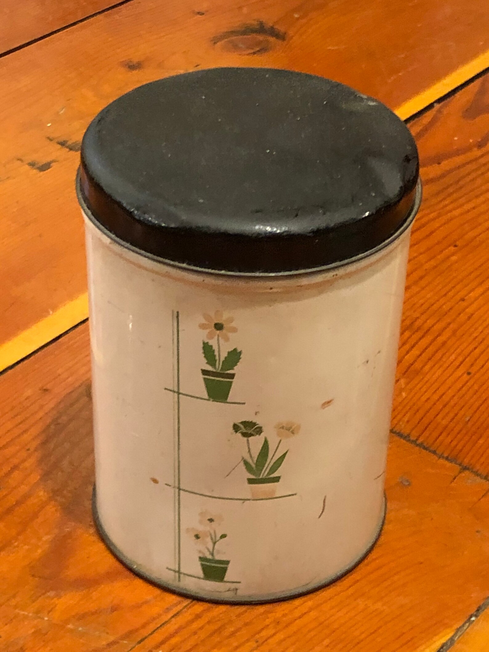 Vintage 1950 conjunto de dos Empeco marca tin cocina latas de | Etsy