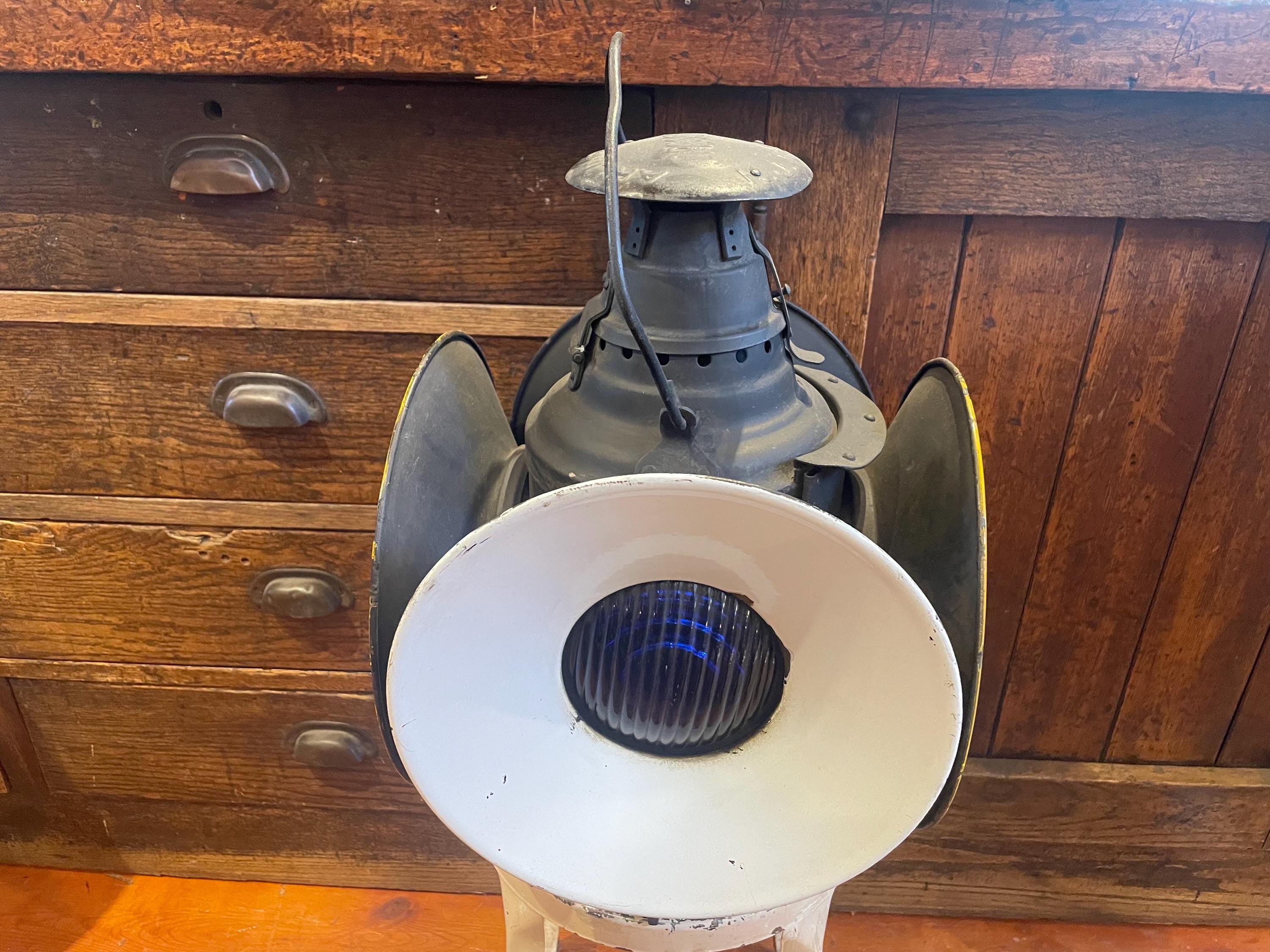 Vintage Dressel 4-way Railroad Switch Lantern/lamp - Original