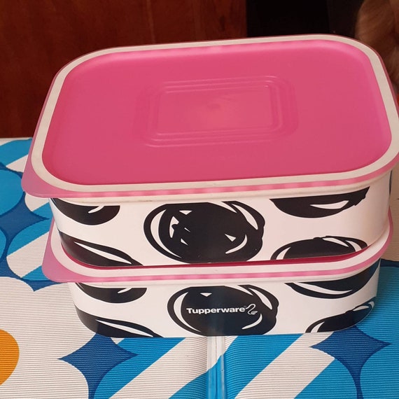 Tupperware Cow Baseline Canister Set Activity Etsy