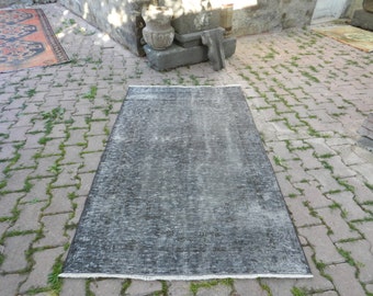 Free Shipping vintage turkish rug 3'6" x 6'1" boho rug tribal rug decorative rug puzzle rug home decor floor rug handmade turkey area rug