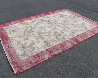 Turkish rug, Vintage rug, Oushak rug, Tribal rug  6.8 x 9.8 ft Oriental rug, Bohomian rug, Boho Decor, Large rug Carpet SRD2256