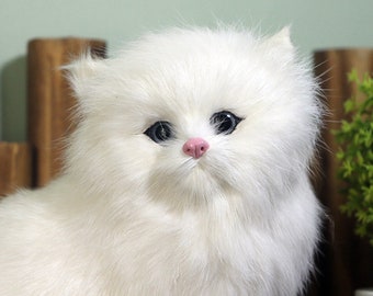 real life stuffed cat