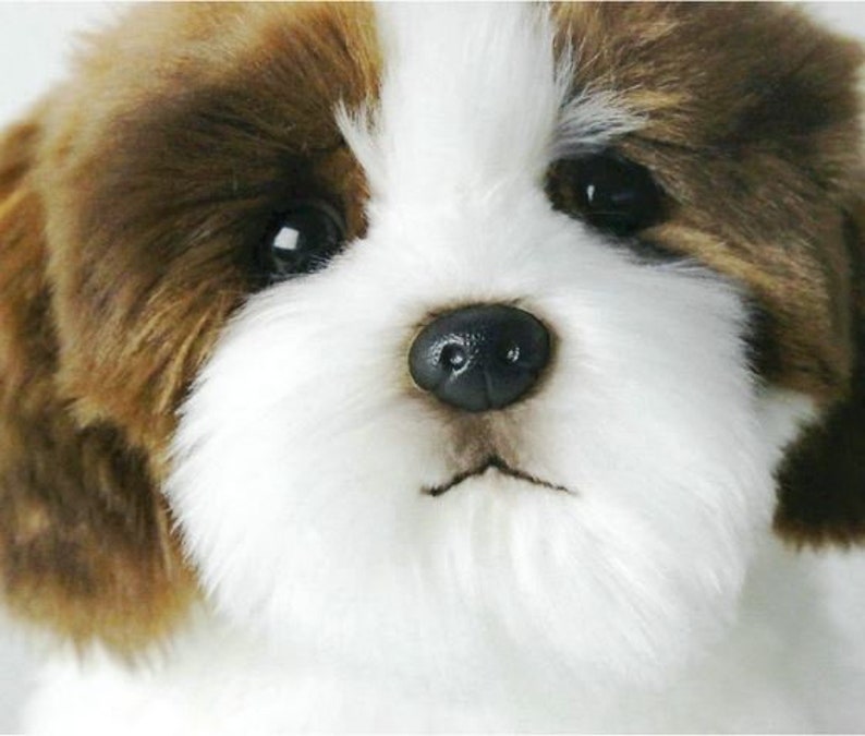 Simulation Papillon Dog Plush Toy Stuffed Animal Super High | Etsy