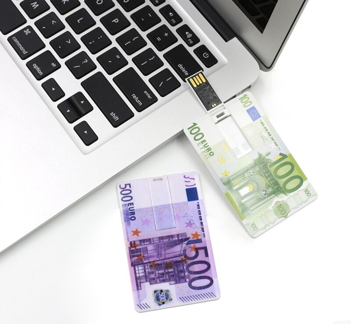 USB Flash Drive Dollar Pound Euro USB 2.0 4GB 8GB 16GB 32GB Etsy
