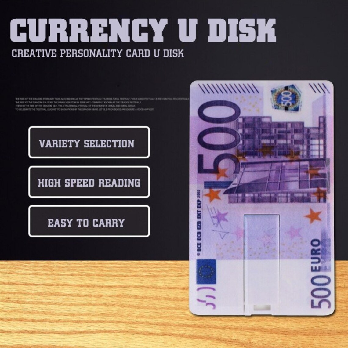 USB Flash Drive Dollar Pound Euro USB 2.0 4GB 8GB 16GB 32GB Etsy