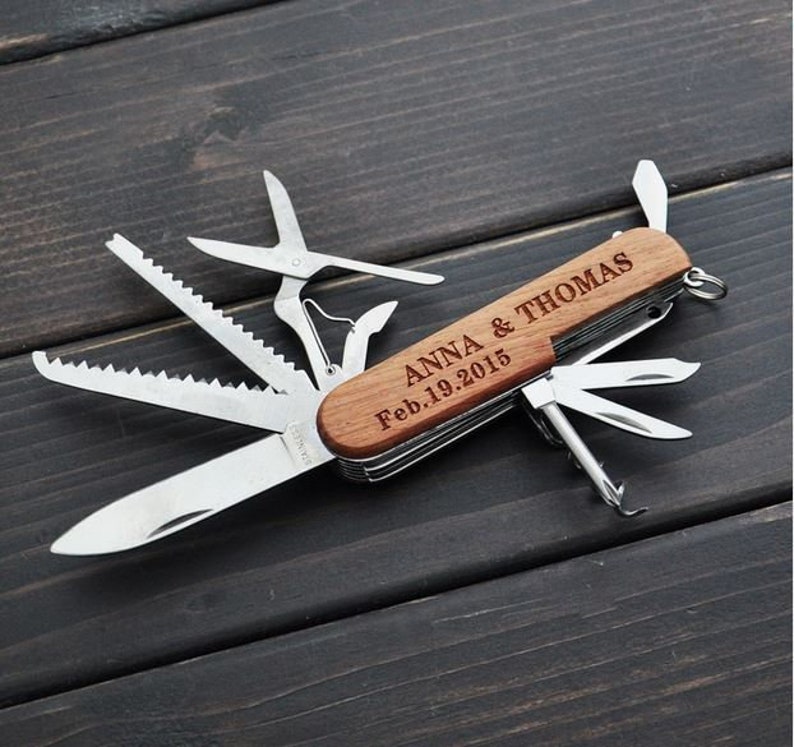 Personalized Pocket Knife Custom Multitool Knives Engraved Etsy