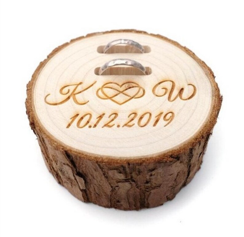 Personalized Wedding Ring Holder Engagement Gift Custom Etsy