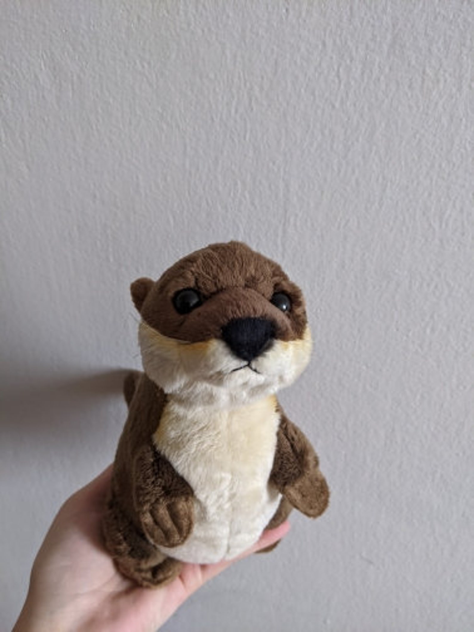 Eurasian River Otter Plush Toy Lifelike Wild Animals | Etsy