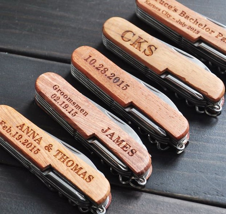 Personalized Pocket Knife Custom Multitool Knives Engraved Etsy