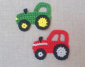 Patch tracteur pour la mode bébé, applique au crochet tracteur à coudre