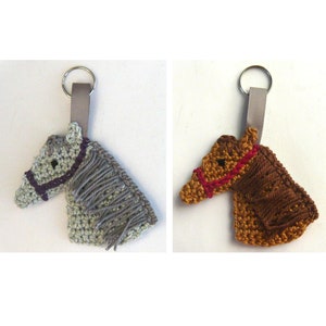 Handmade Horse Keychain and Bag Charm Gift for Horse Lovers and Equestrian Enthusiasts image 9
