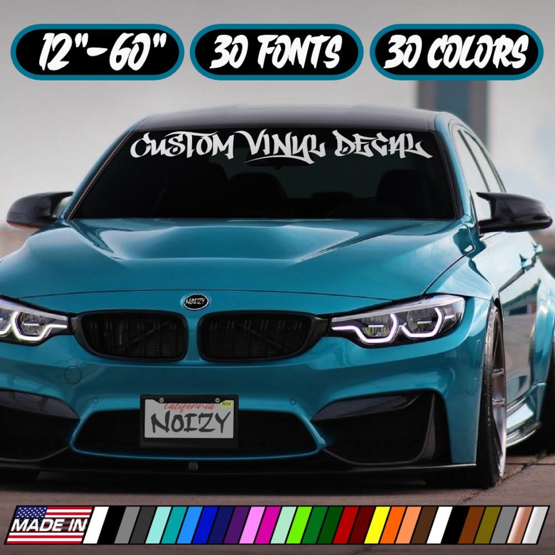 Fwd Rocks Sticker Custom Windshield Sticker Truck Rear Window Vinyl Decal Car Banner ...