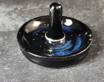 Cermic galaxy ring dish