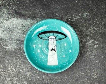 Handmade Ceramic Cat Bowl, Whisker Fatigue Relief, Custom Design, Note: Message seller before ordering