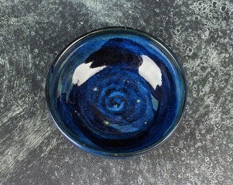 Porcelain galaxy cat water dish, Dog pet food bowl, Cosmic  water bowl for kitty, Galaxy pet dish, Water bowl cat, Celestial pet dish