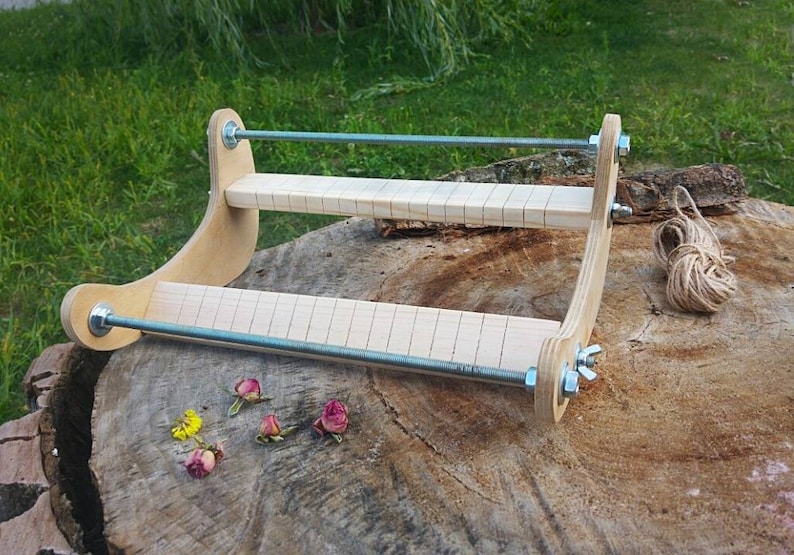Loom Beading Wood Frame Bead Loom Wooden Frame Beading Tool Bead Loom Jewelry Making Tool Professional Solid Wood Bead Weaving Frame