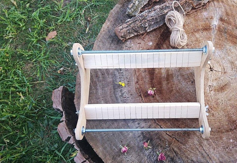 Loom Beading Wood Frame Bead Loom Wooden Frame Beading Tool Bead Loom Jewelry Making Tool Professional Solid Wood Bead Weaving Frame
