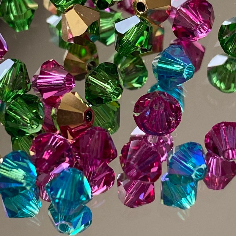 Swarovski Crystals Electra Mix Crystal Beads COLOR MIX | Etsy