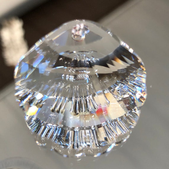 Swarovski Crystals Crystal Pendant 28mm Crystal Shell | Etsy