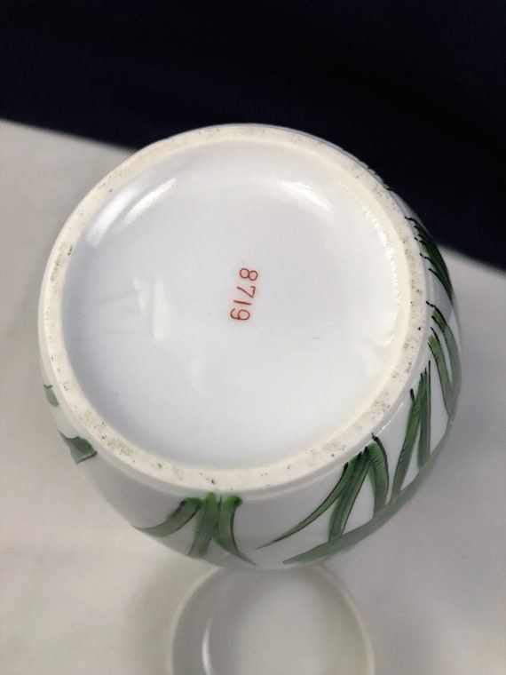 Vintage Andrea by Sadek Porcelain Covered Ginger Jar #8719 Japan