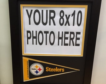 Pittsburgh Steelers custom picture frame