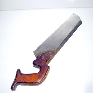 Hacksaw for wood cutting,Vintage tool,Hand tool,Cutting tool,Old hand saw,Craft tool,Hacksaw Tool from 50s,Gift for friend,Soviet era