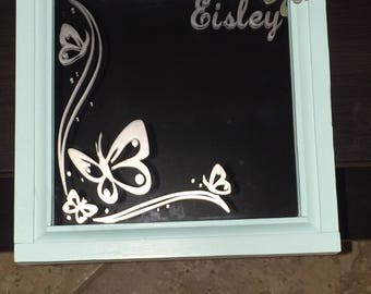 etched mirror etsy