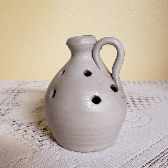 Williamsburg Pottery Pitchers Flower Frog Etsy etsy