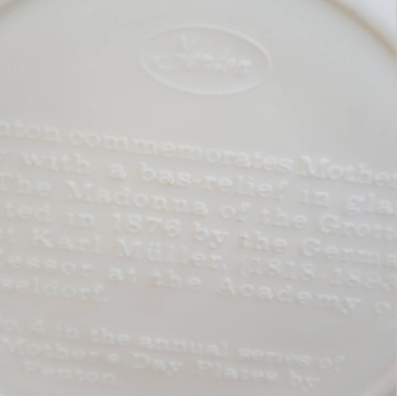 Collectible Plates artist Karl Muller The Madonna of the Grotto 1974 4