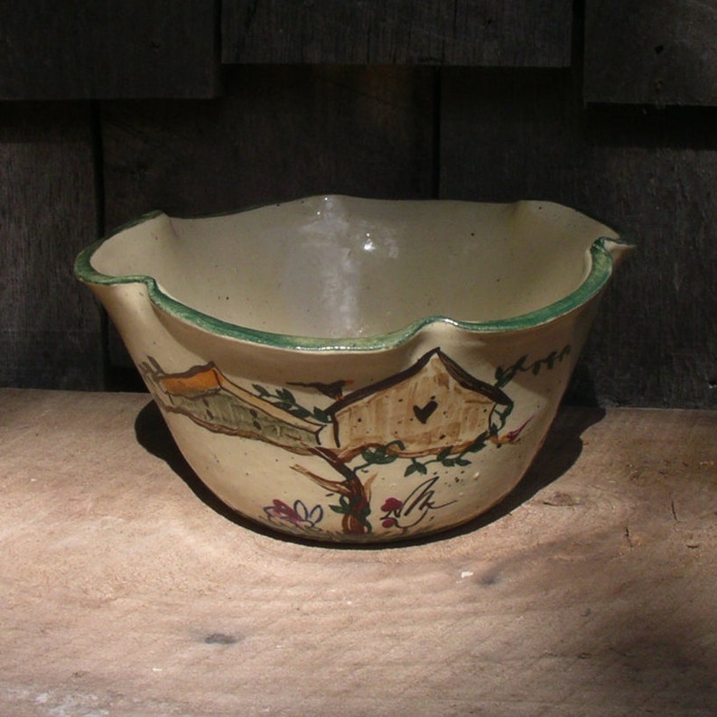 C Miller Pottery Plate Bowls