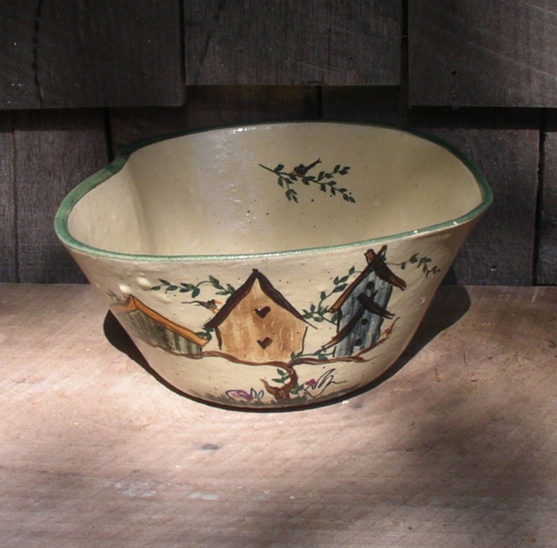 C Miller Pottery Plate Bowls