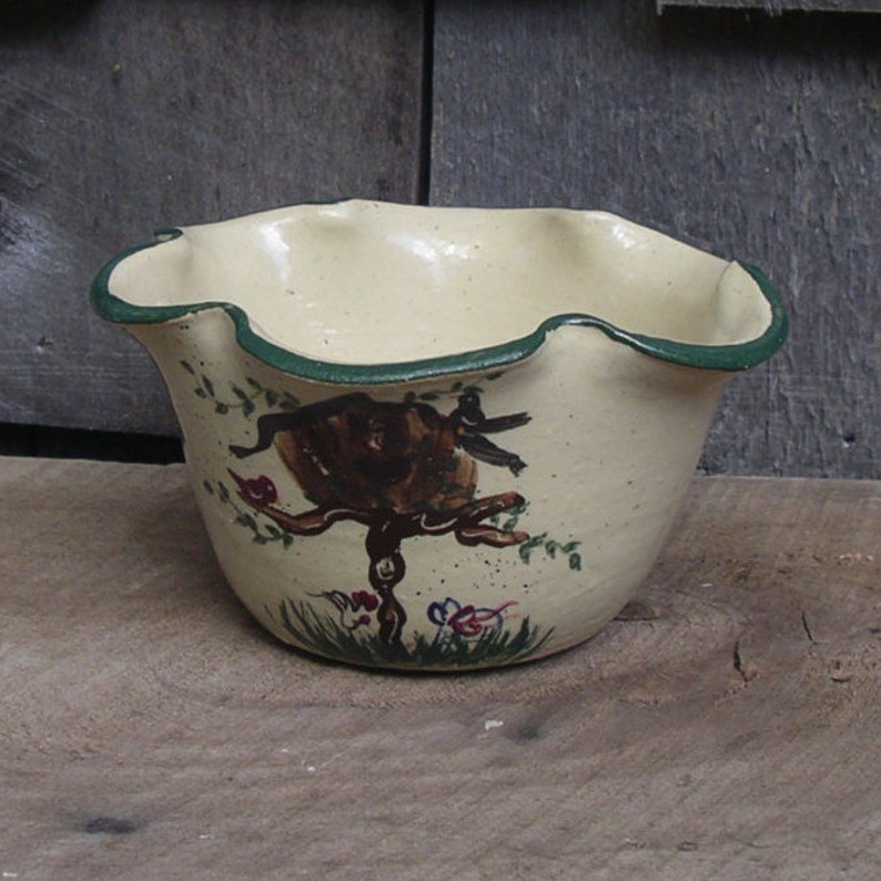C Miller Pottery Plate Bowls
