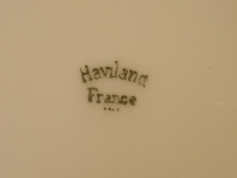 Haviland France Vase 1950s Deco style