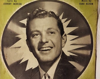 FOOLS RUSH IN Sheet Music Vintage 1940 Tony Martin Rube Bloom Johnny Mercer