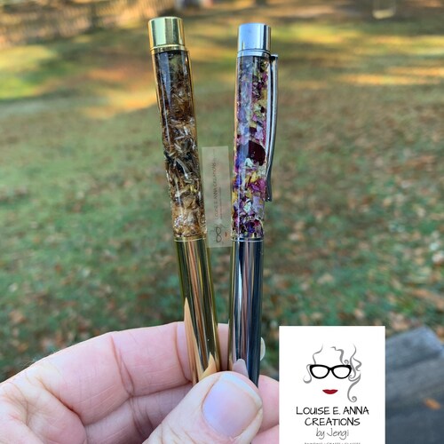 Dried Flower Ballpoint Pen Etsy