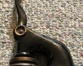 Cast iron enamel and brass stamp press seal embosser circa 1940 Fidelity and Deposit Company of Maryland