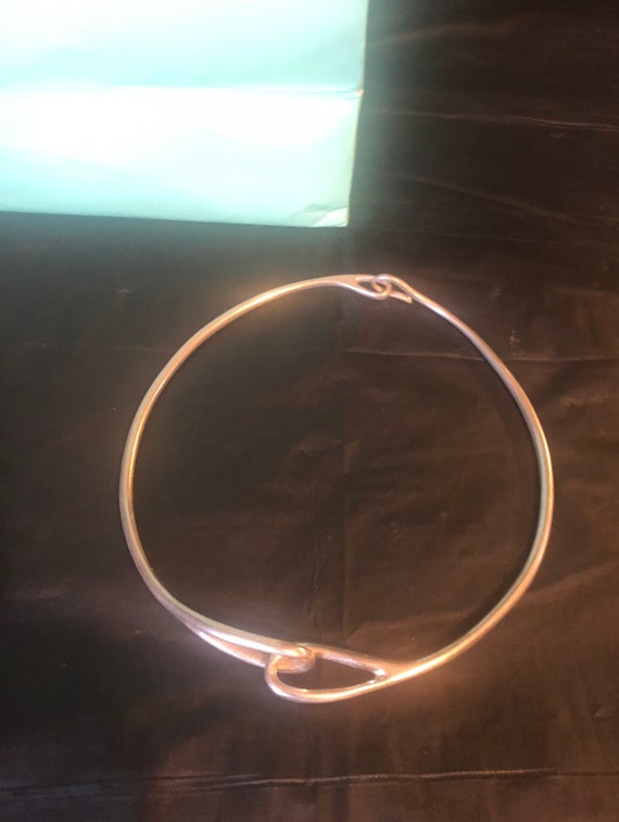 Tiffany & Co rare sterling choker; authentic and m
