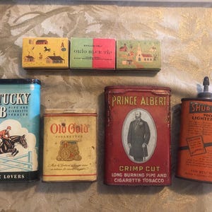 kentucky club tobacco history Vintage Pipe and Cigarette Vertical Pocket Tin. For Sale at Ruby Lane Kentucky Club Pipe Tobacco, 1952