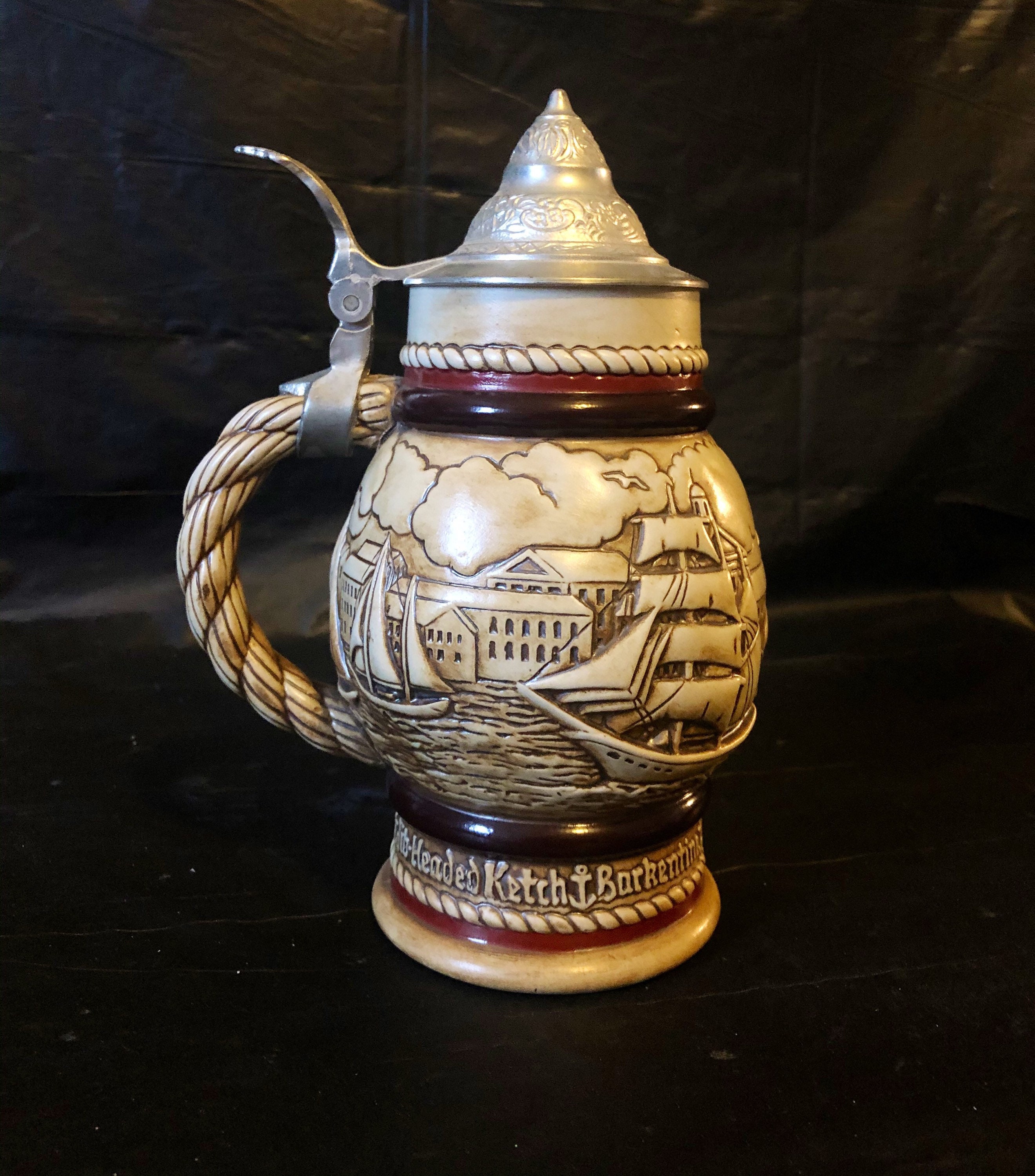 Schooner beer Stein 1977 Avon made in Brazil Etsy