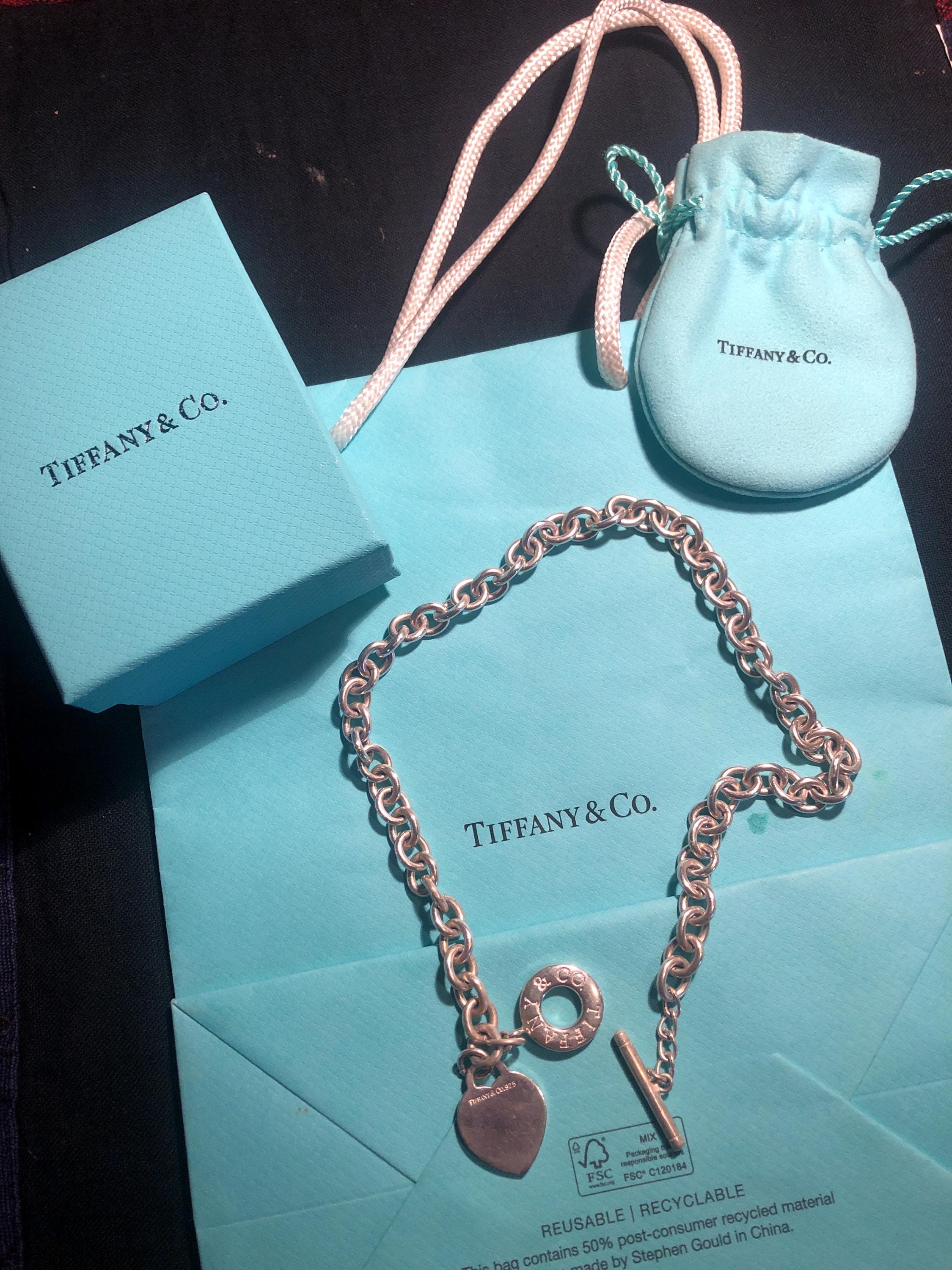 Tiffanys heart toggle necklace - Etsy 日本