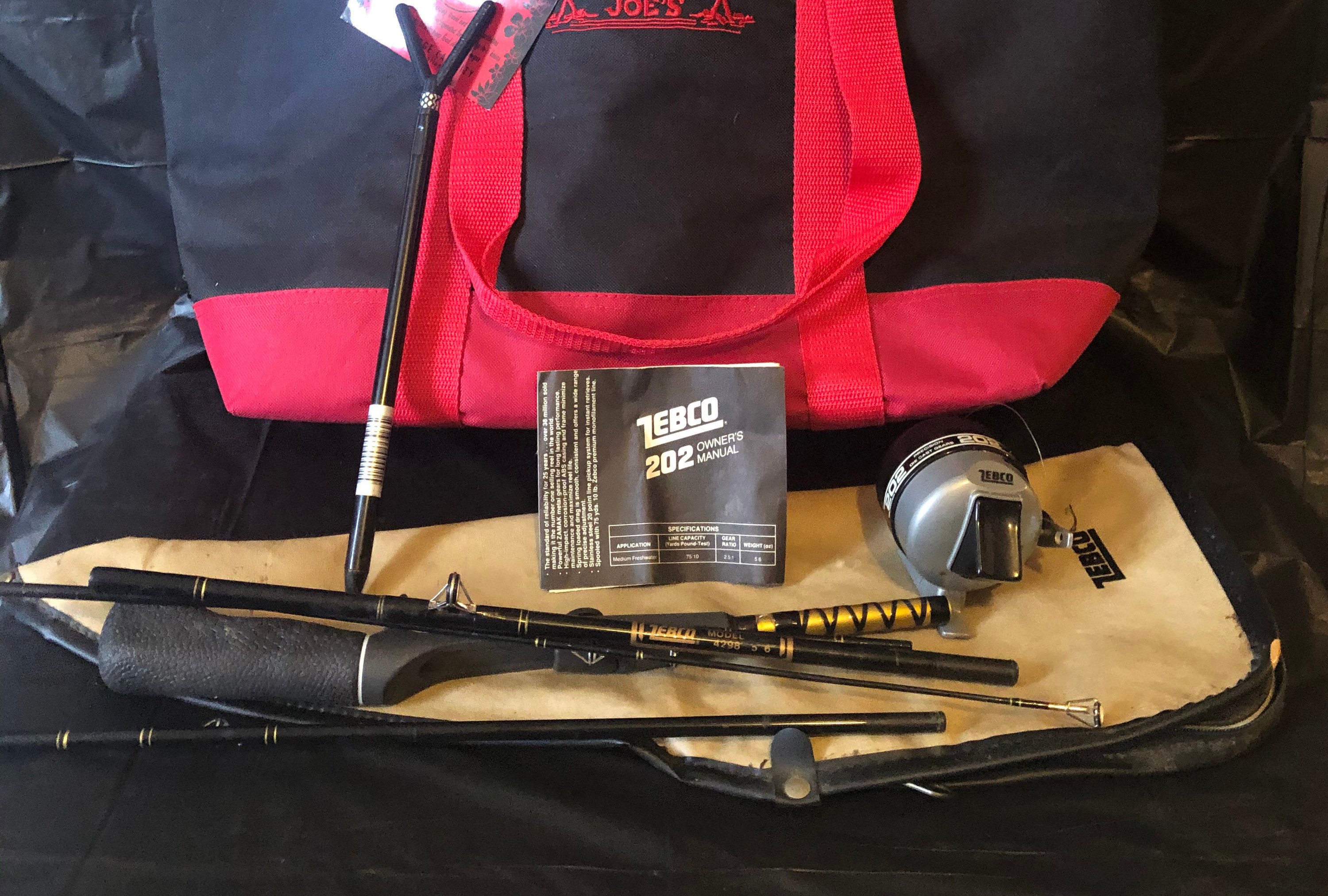Zebco Quality Fishing Rod & Reel in Original Case -  UK