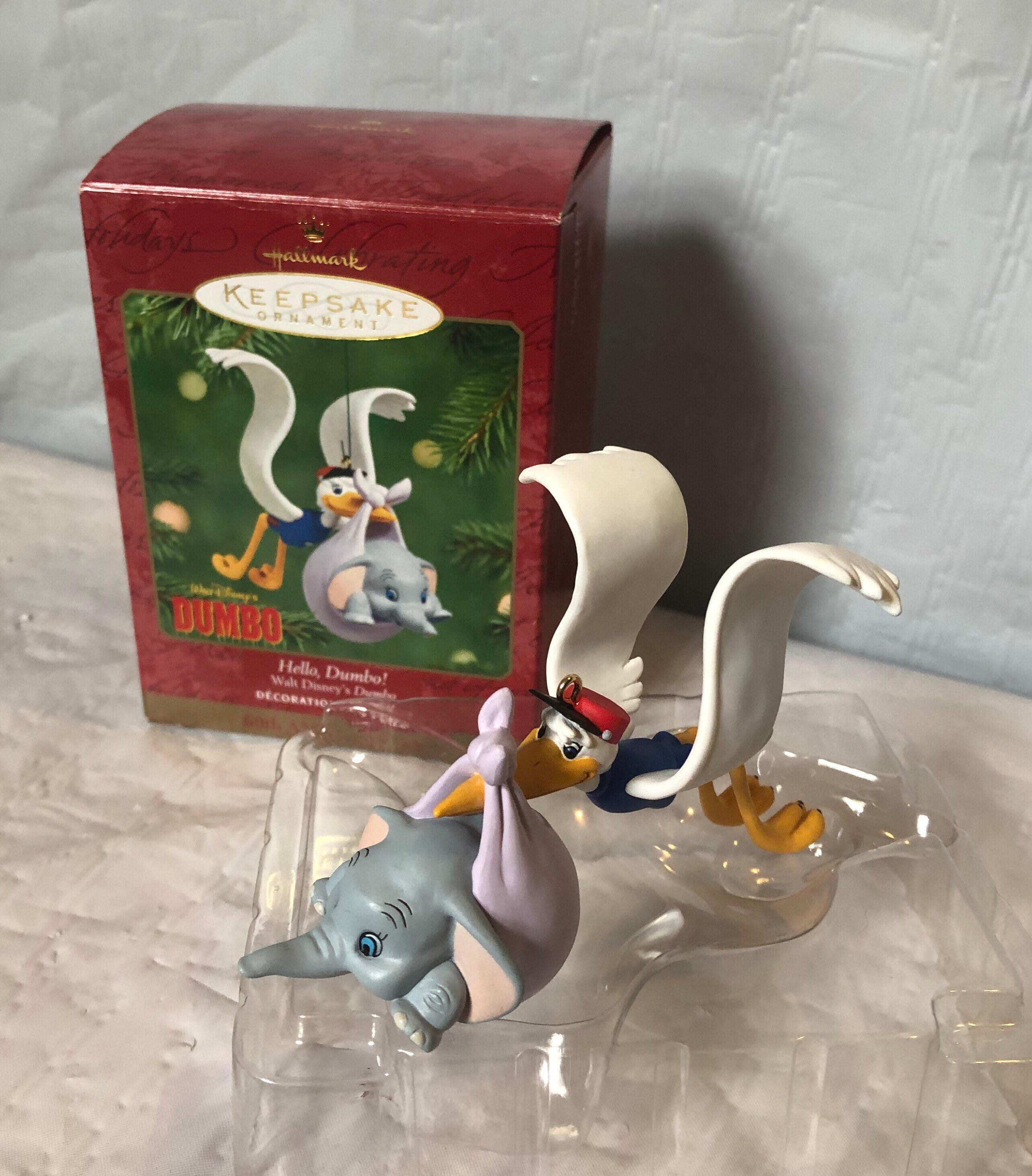Hello Dumbo 60th Disney movie Anniversary Hallmark Ornament Etsy
