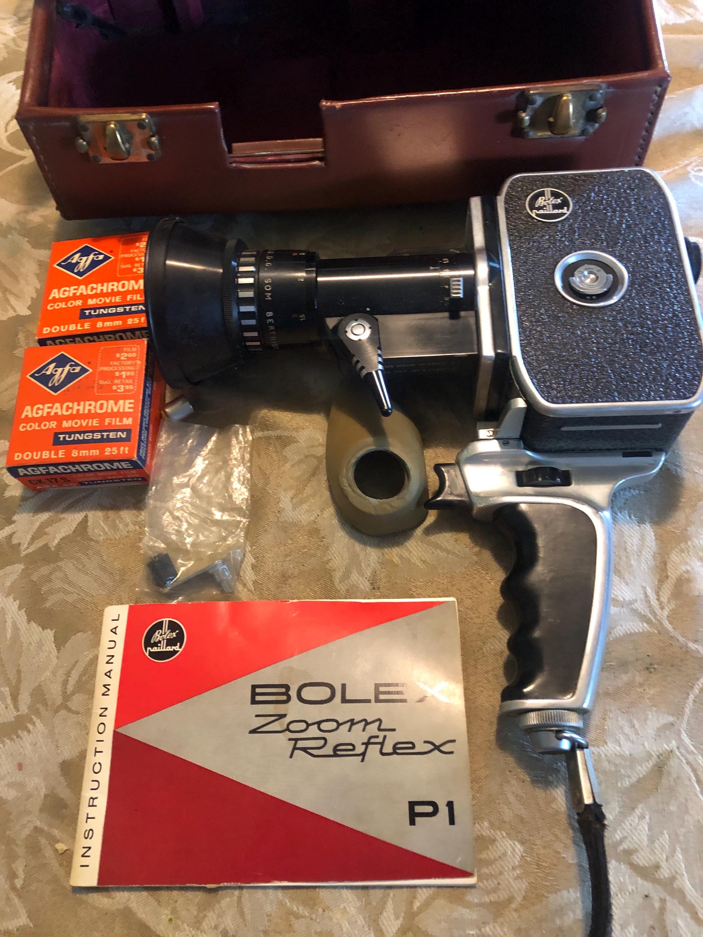 Bolex H16 スイス製ボレックスP1 8ミリメートルフィルムカメラ Bolex H16 スイス製ボレックスP1 8ミリメートルフィルムカメラ Bolex