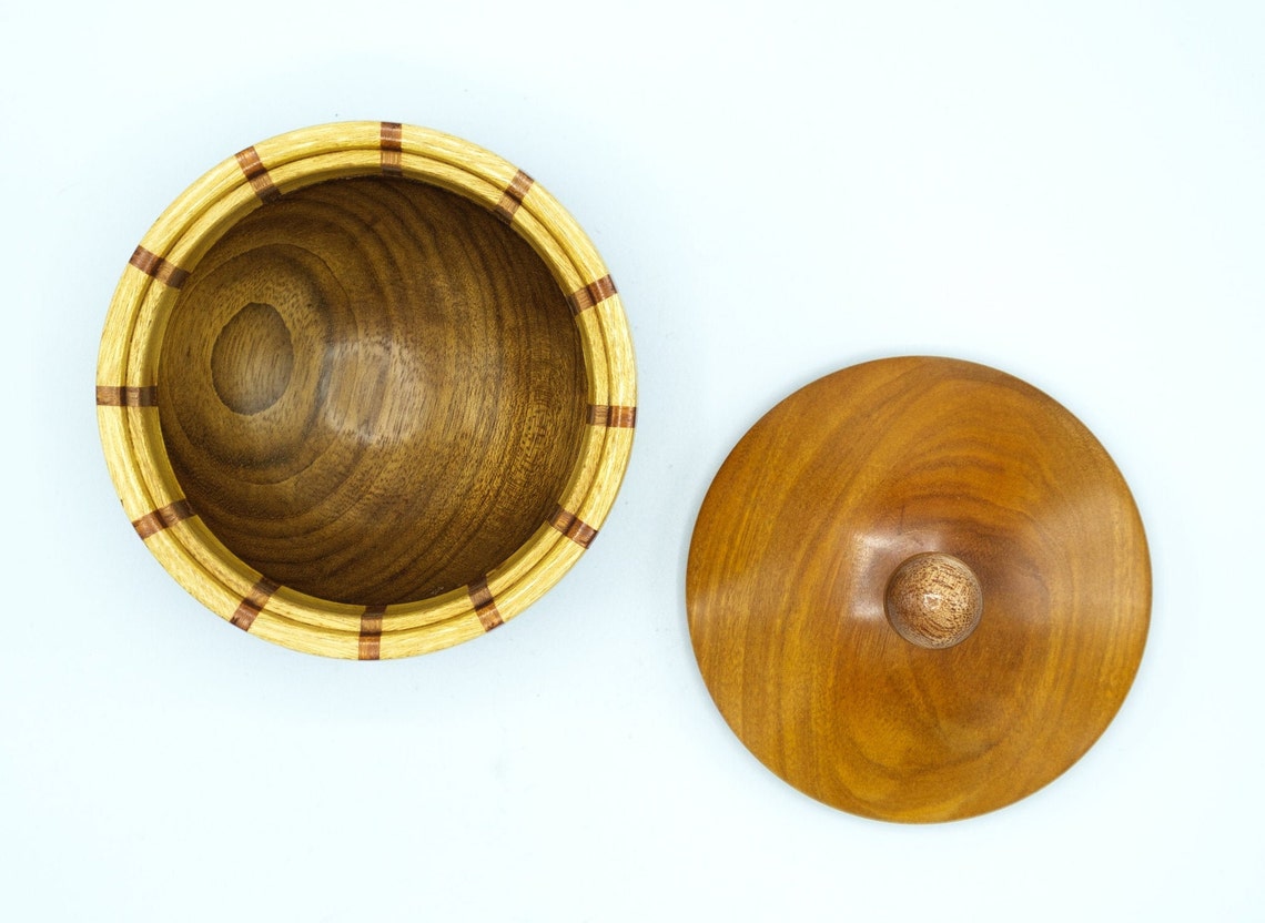 Segmented Ring Bowl Woodturning Etsy