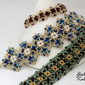 Handledning för armband med 20 pärlor: Dcraw-mönster (PDF-mönster)