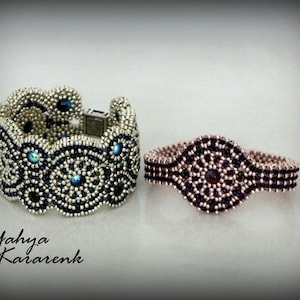 CRAW Stitch Bracelet Tutorial: Seed Bead Pattern (PDF)