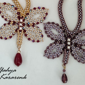17-Draw Butterfly Necklace
