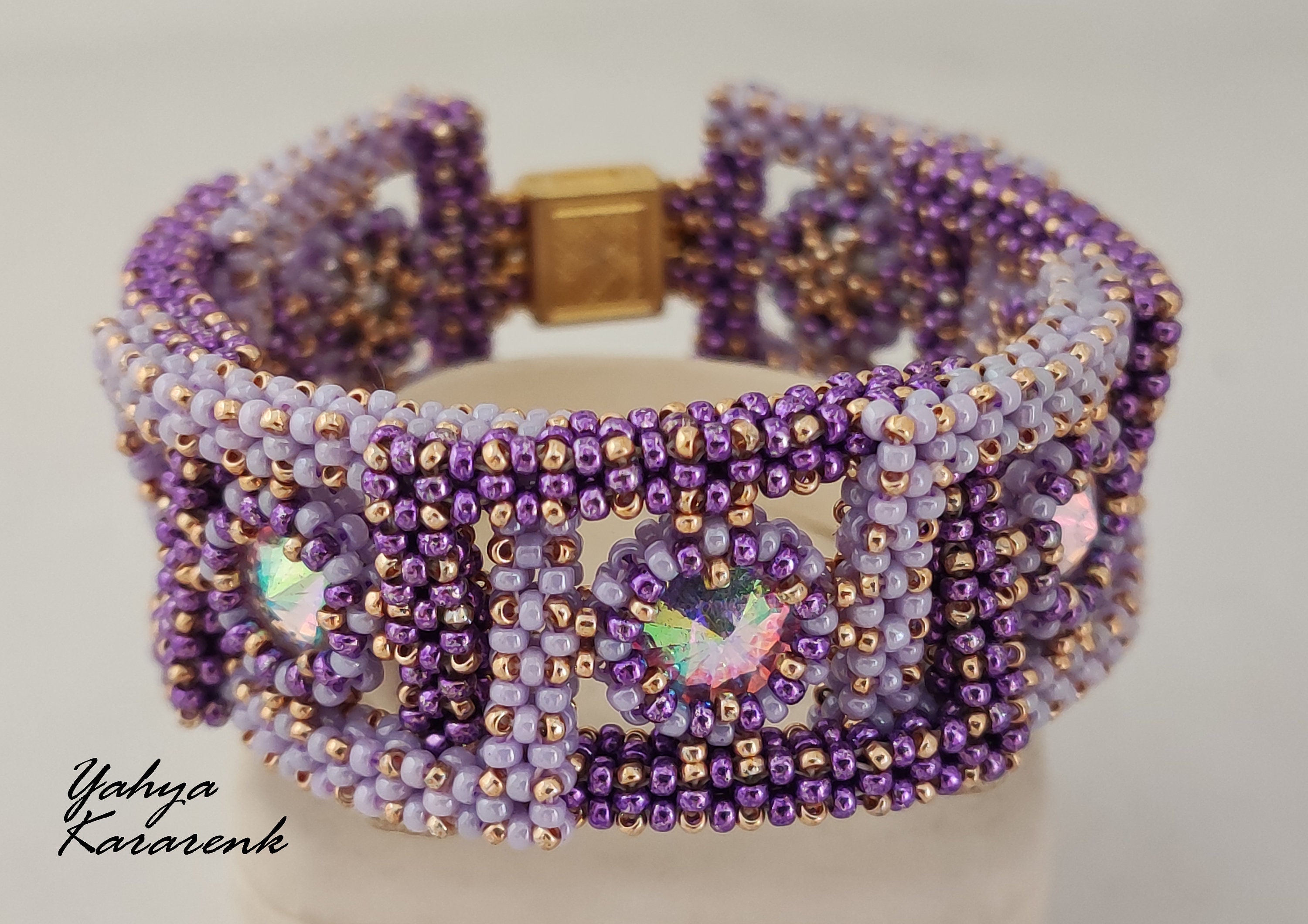 Craw Pattern 32-craw Bracelet-8 PDF Tutorial: Beaded Jewelry Pattern - Etsy