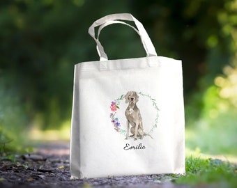 Personalizable bag "WEIMARANER", gift, shopping bag